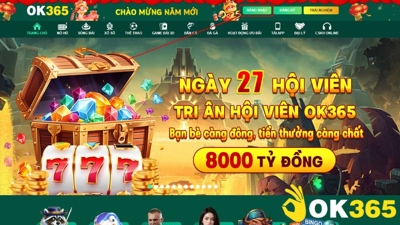 Điền thông tin đăng nhập OK365