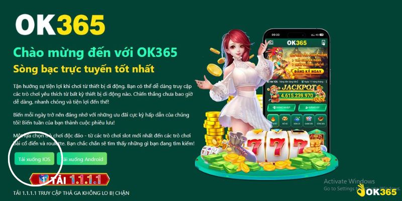 Anh em click mục tải xuống iOS