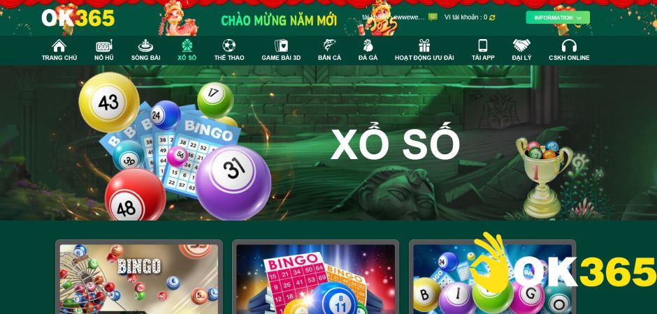 Giới thiệu về xổ số Ok365